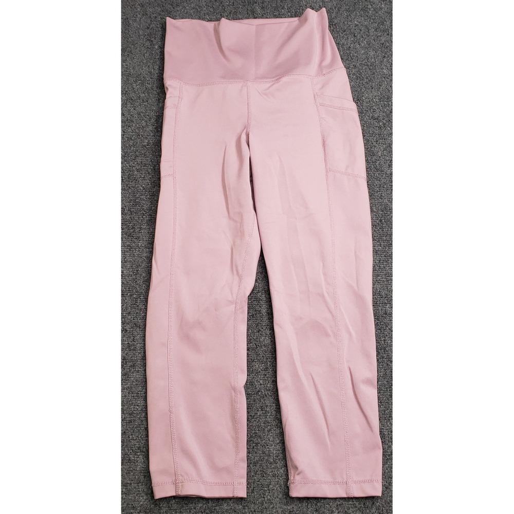 Yogalicious Leggings Womens Large Lavender Polyester Spandex Blend
